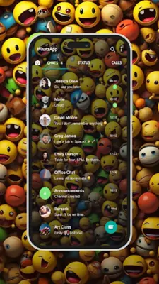 Chat Wallpapers android App screenshot 3