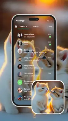 Chat Wallpapers android App screenshot 6